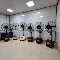 پنکه ایستاده مهپاش کنترل دار ریموت دارHomfixسایز۷۵