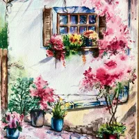 فروش تابلو نقاشی آبرنگ