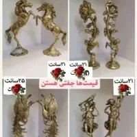 ساعت برنز جاحوله برنز  شکلاتخوری میوه خوری برنز