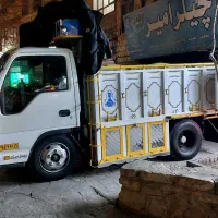 جا به جایی بار ، حمل بار ، ایسوزو 3 تن