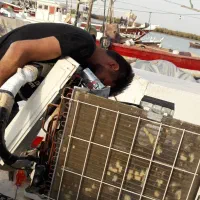 تعمیرات کولر گازی دوتیکه و پنجرایی سیار