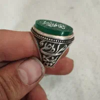 انگشتر عقیق سبز