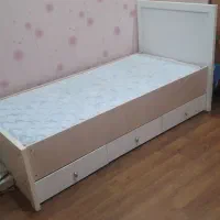 سرویس خواب یکنفره نوجوان سفید شرکتی درحدنو