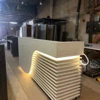 میز کانتر مطب میز مدیریت ال فایل پوشه میزکنفرانس