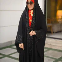 چادر عربی مخمل دوزی وگلدوزی