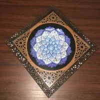 تابلو تزئینی  مینا کاری