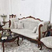 مبل و میز ناهار خوری. چوب راش