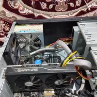کیس کامپیوتر گیمینگ DDR4 i5 6500 RAM 8 RX 470 4G