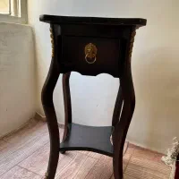 میز تلفن چوبی کلاسیک و شیک سالن