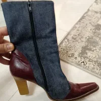 نیم بوت چرم خارجی