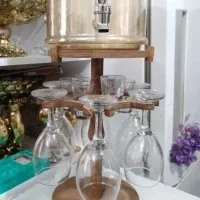 کلمن پایه چوبی