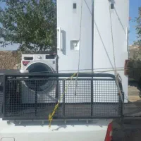 فروشنده وخریدار لباسشویی سامسونگ الجی درب منزل شما