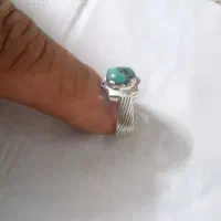 انگشتر نقره فیروزه نیشابور