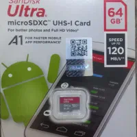 رم میکرو 64 گیگ. سن دیسک با سرعت 120