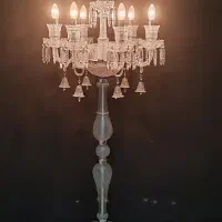 آباژور باکارات کنارسالنی کریستالی زنگوله دار