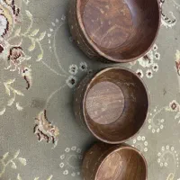 ظرف چوبی ست سه تیکه