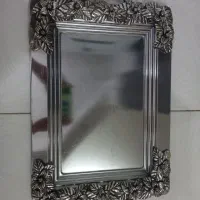 سینی فلزی طرح گل
