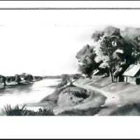 طراحی دست‌ساز با الهام از منظره طبیعت