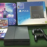 ps4 fat 500 همراه بازی و تمام لوازم کپی خور2 دسته