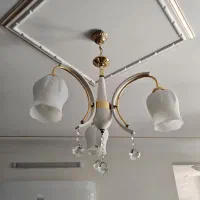 لوستر سه شاخه در حد نو