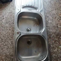 سینک ظرفشویی توکار دوقلو
