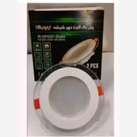 هالوژن ۷وات دور شیشه سه حالته(فروش ویژه) اپتونیکا