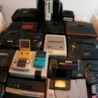 کنسول بازی قدیمی کمودور میکرو سگا پلی استیشن ۱ ۲ 3