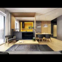 آپارتمان 78 متری/دو خواب/ط2/پرده خور/بازسازی کامل