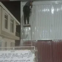 نقاشی ساختمان و ساخت و نقاشی انواع درب چوبی