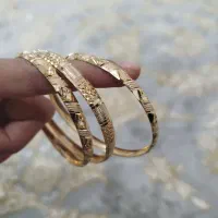 سه عدد النگو طلا شماره 2