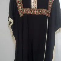 مانتو حالت عبایی لنین