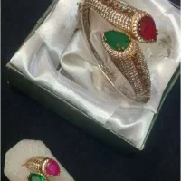 ست نقره دستبند