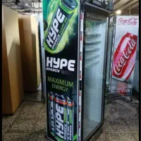 یخچال ایستاده ویترینی تک درب‌