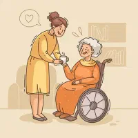 نیازمند پرستار خانم برای سالمند خانم