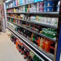 قفسه فروشگاهی و یخچال