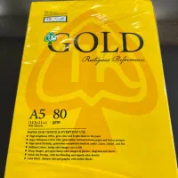 یک بسته ورق A5 برند GOLD