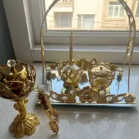 دکوری هندی و ظروف برنجی نو نو مناسب جهاز