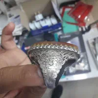 انگشتر عقیق کاردست