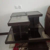 میز جلو مبلی و سه تا میز عسلی