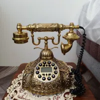 تلفن برنجی|کلکسیون اشیاء عتیقه|تهران, خانی‌آباد|دیوار