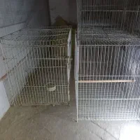 تعدادی قفس پرنده