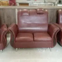 مبل ۷نفره چرمی سالم