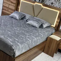 سرویس خواب چوبی بلوط 5 تیکه زرکالاـتمام قسط