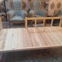 تخت خواب تماما چوب