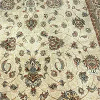فرش ۱۲ متری گل برجسته قیطران