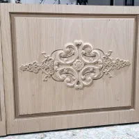 میز جزیره خام رنگ نشده روکش چوب