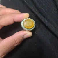 انگشتر نقره رکاب شخصی ساز بنی احمد نزدیک ۳۰ گرم