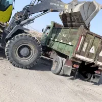 خاور حمل مصالح شن نخاله سفال مخلوط و حمل بار