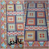 گلیم فرش سالم وتمیز به همراه پادری ست خودش درحدنو