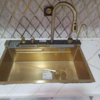 نصب وتعمیر سینک پیانویی سینک گرانیتی نصب هود وفر